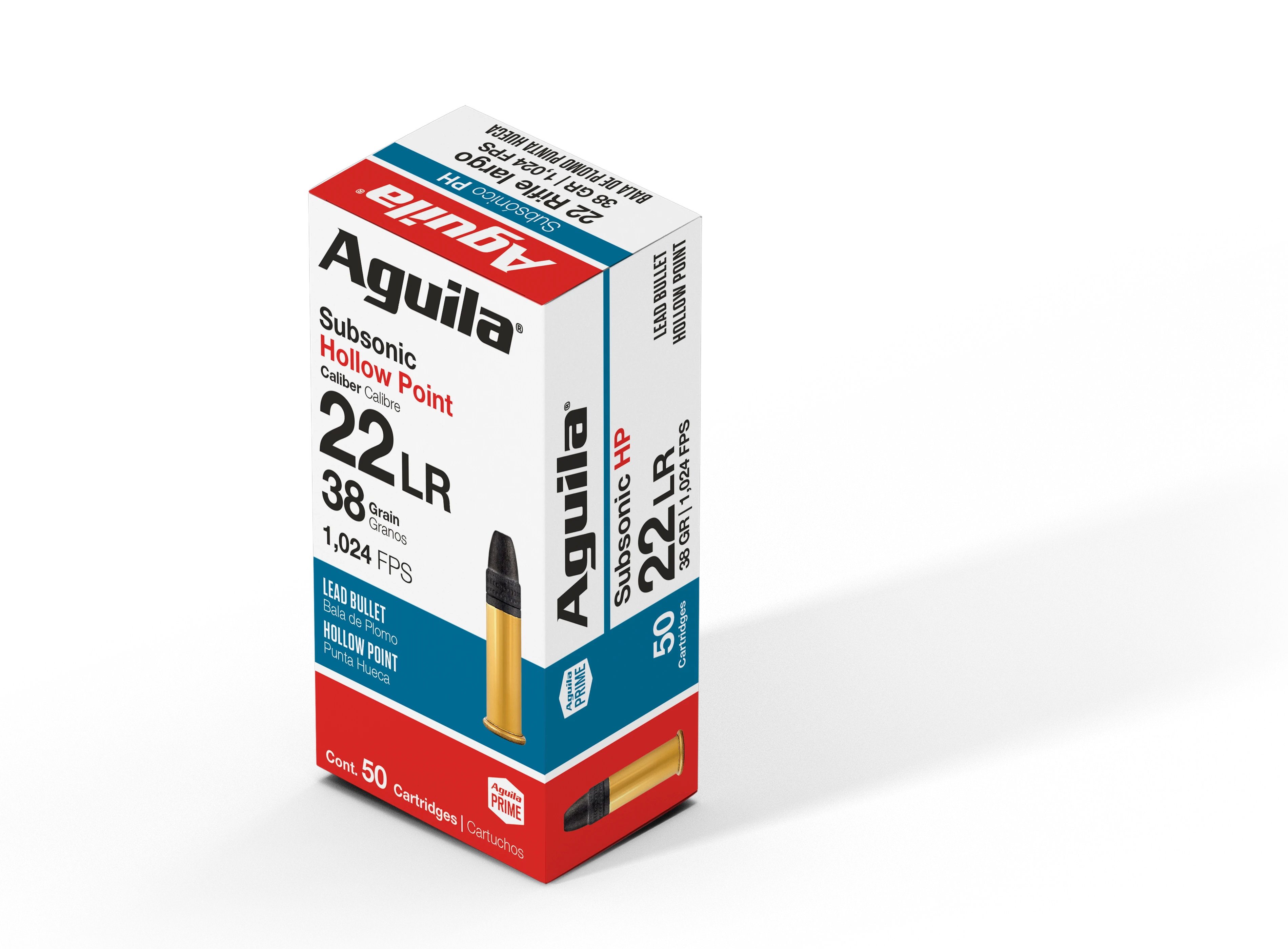 Aguila .22 Subsonic Hollow Point 38gr