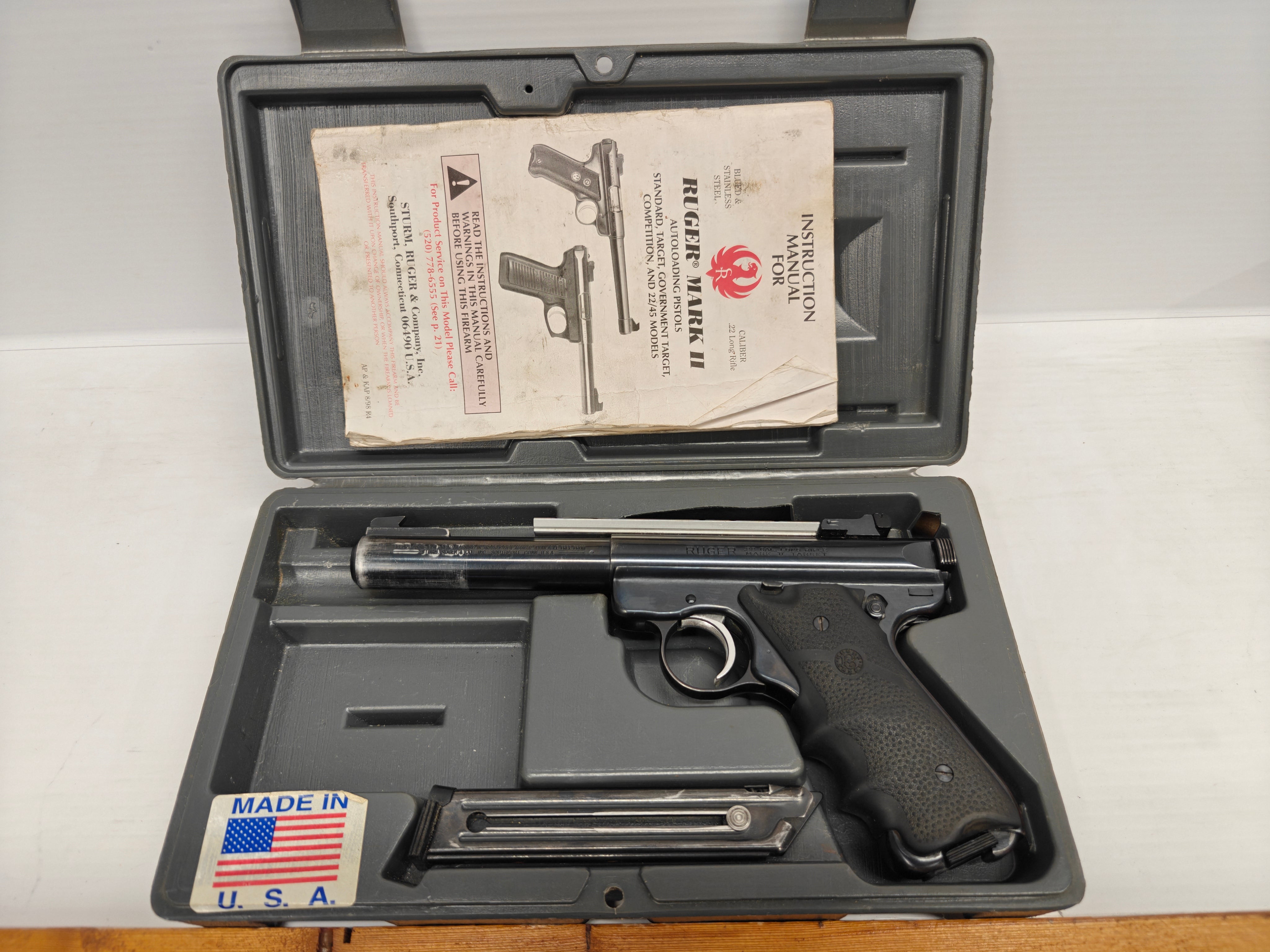 Ruger MKII .22LR Pistol (POA)