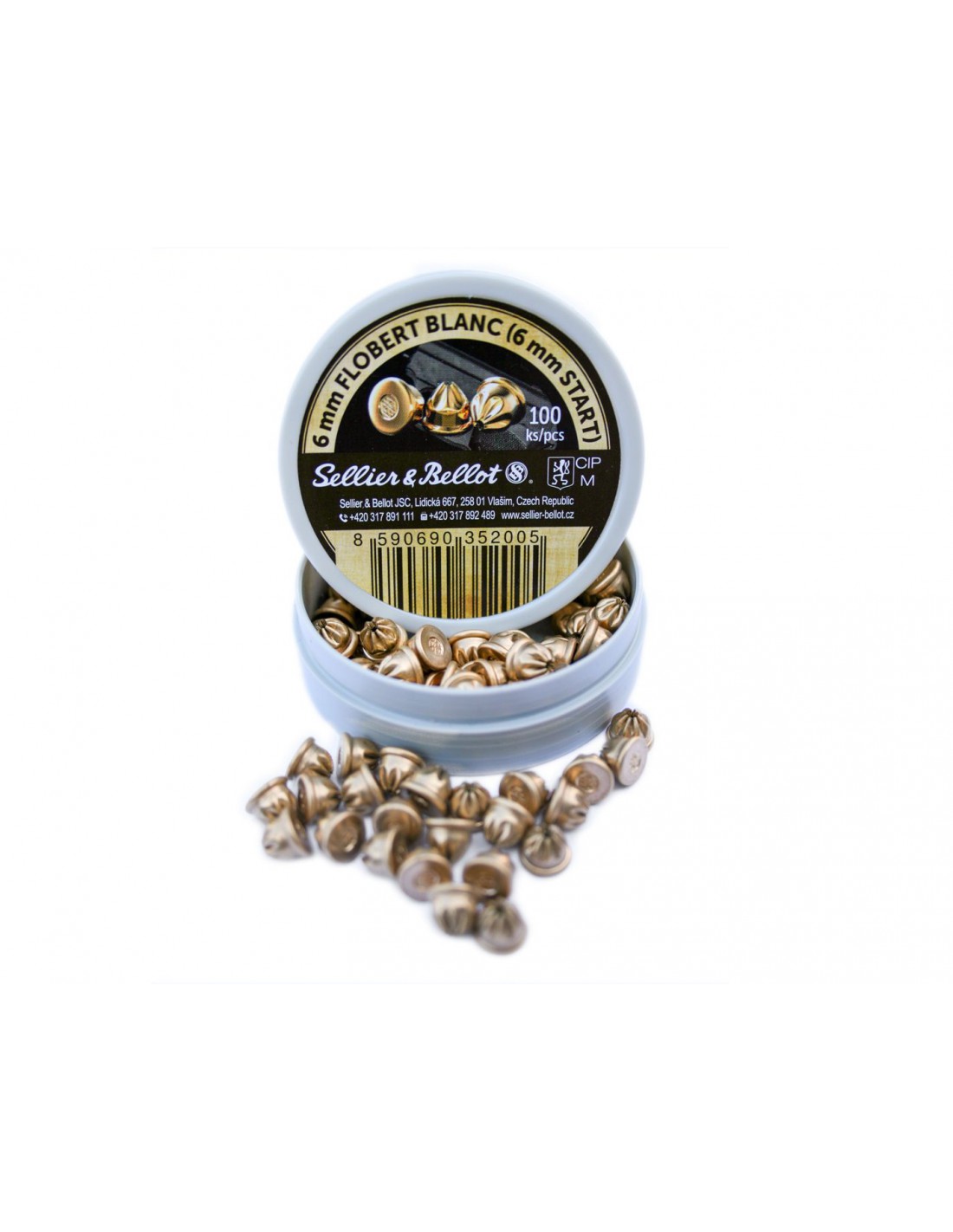 Sellier & Bellot 6mm Flobert Blanks (6mm start)