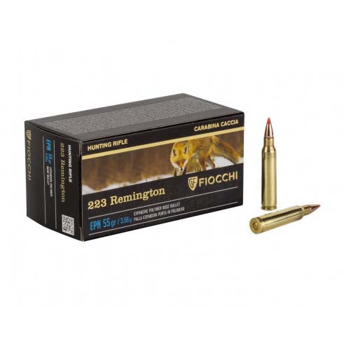 Fiocchi .223 55gr V-Max Bullets