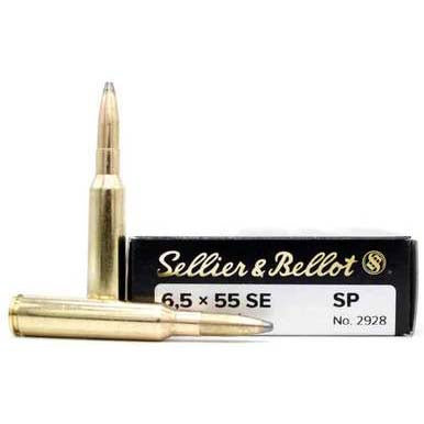 Sellier and Bellot 6.5x55SE SP 140gr