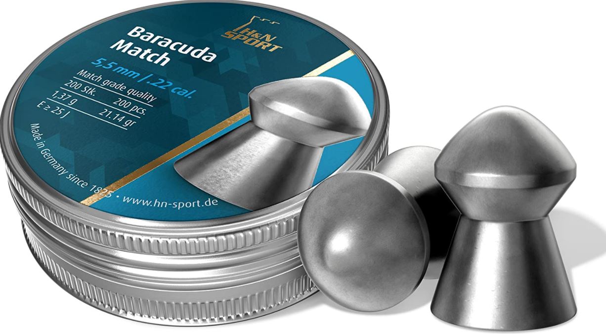 H&N Baracuda .22 Air Rifle Pellets