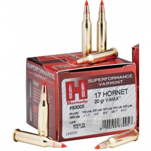 Hornady .17 Hornet 20gr V-Max
