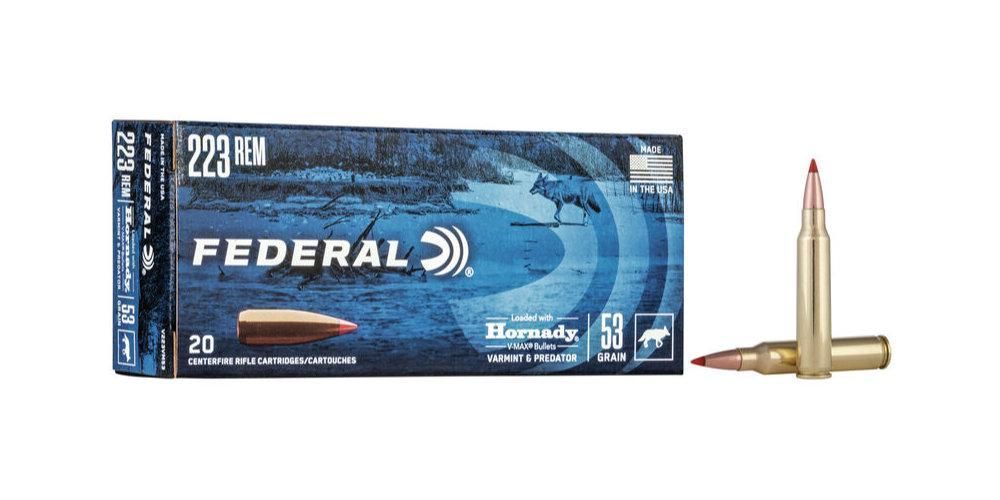 Federal 223 Rem 53gr V-max