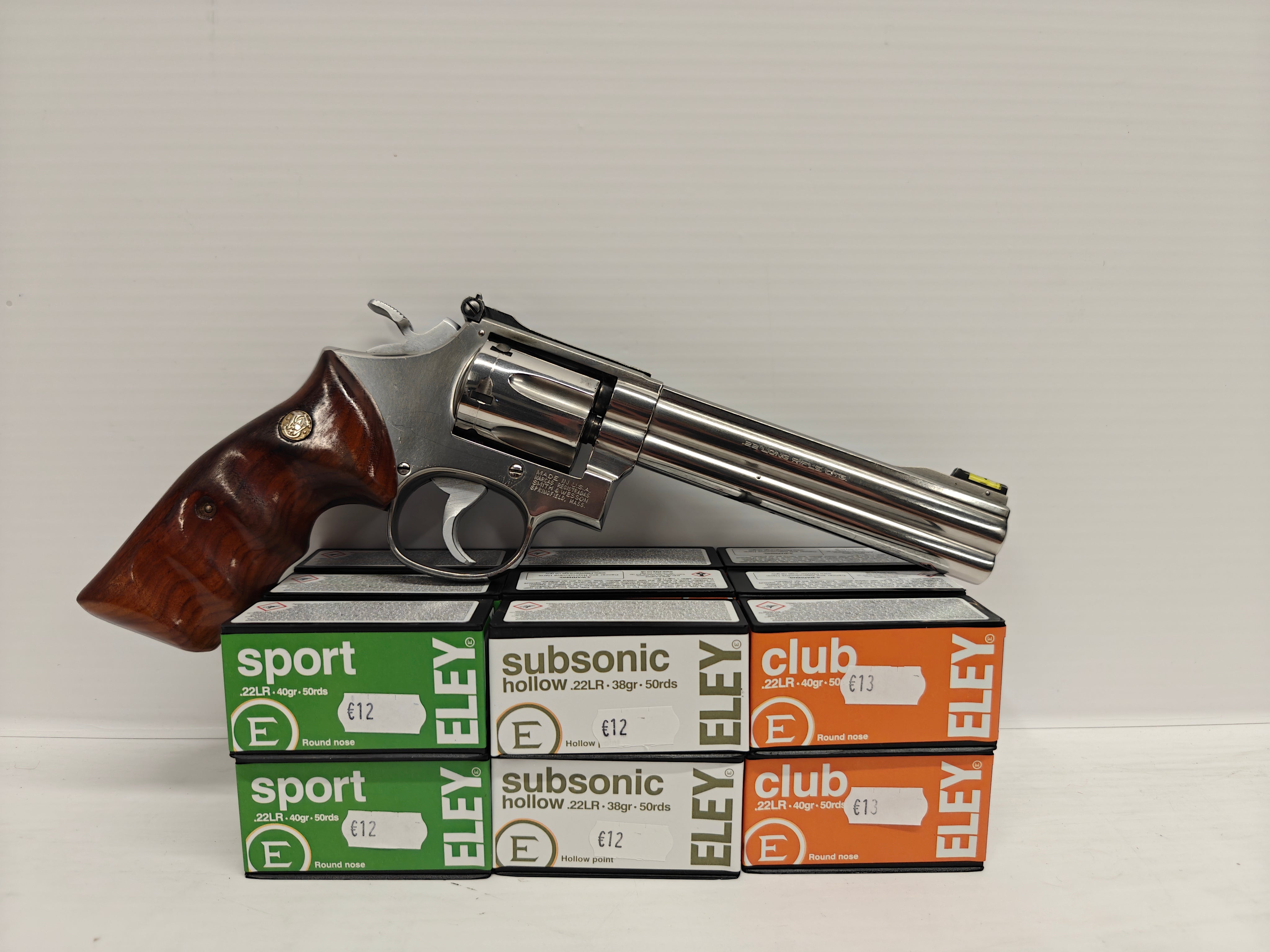 Smith & Wesson .22LR Revolver (POA)