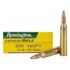Remington .220 Swift 50gr Psp