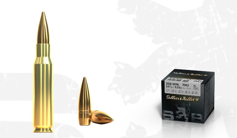 Sellier & Bellot .308 147gr FMJ