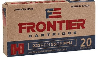 Hornady Frontier .223 55gr FMJ