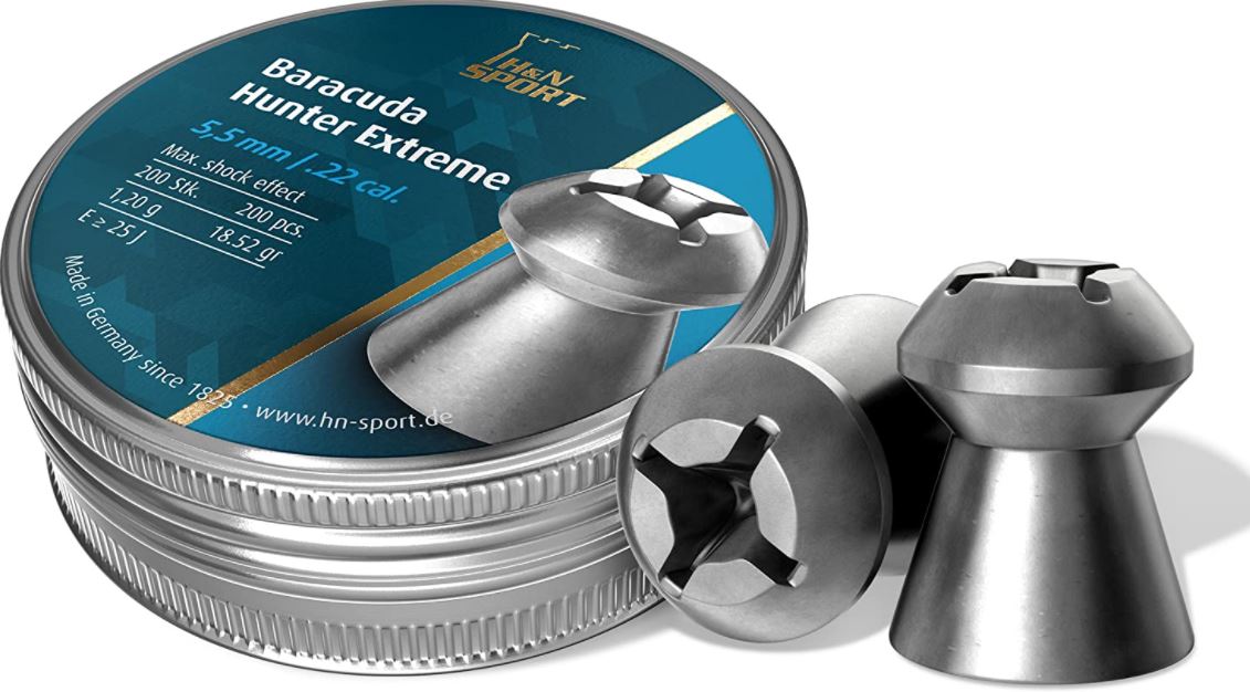 H&N Baracuda Extreme .22 Air Rifle Pellets