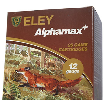 Eley Alphamax+ 12g AAA Shot Shotgun Shells